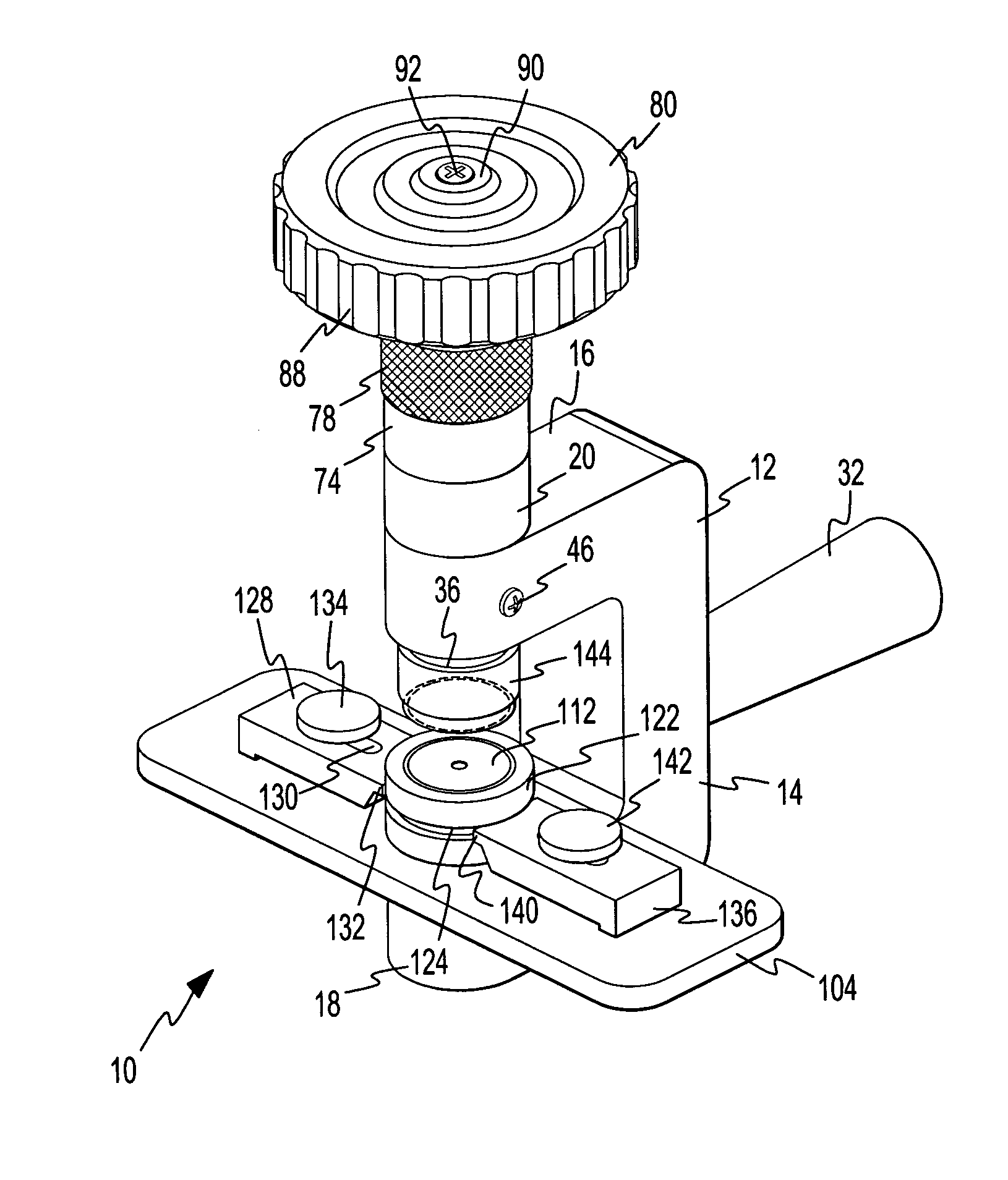 Gasket cutter with changeable and reversible dies and punches