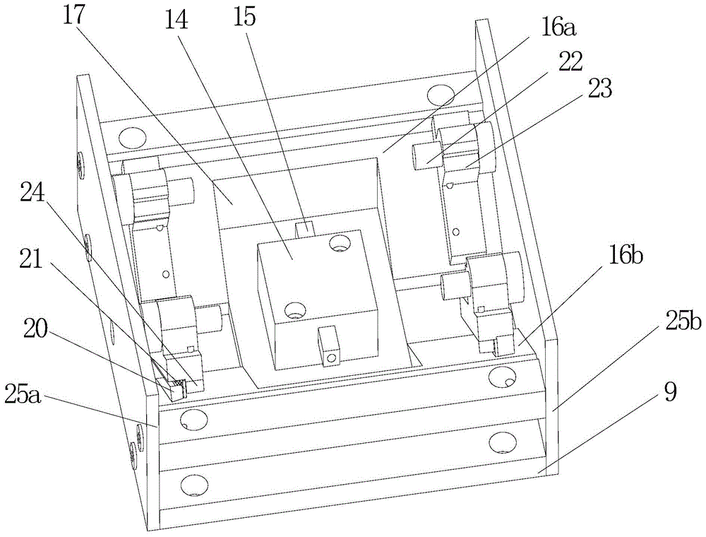 An electric angular pendulum motion device