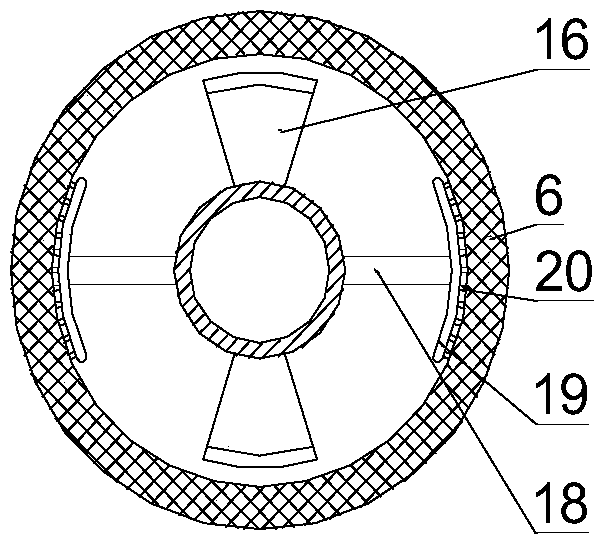 Filtering and self-cleaning device of soybean-milk flossed residues for bean curd processing