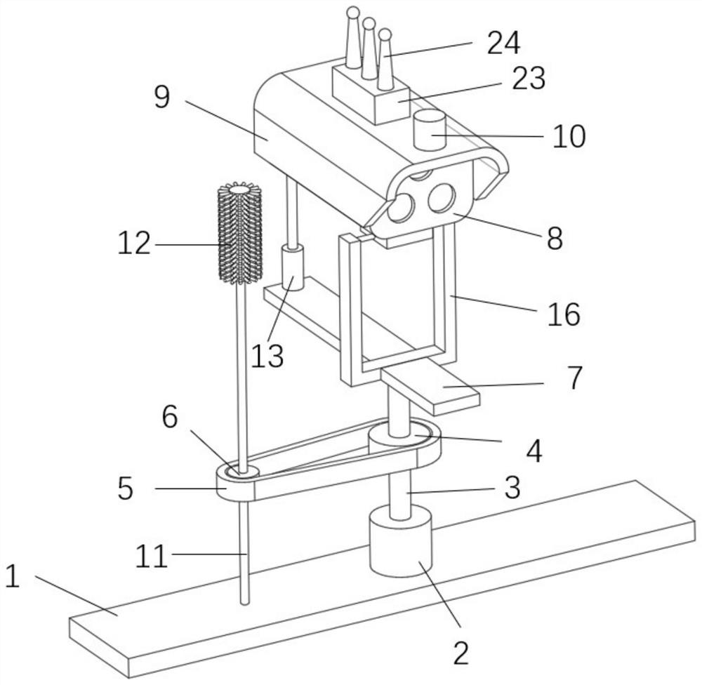 Personnel positioning terminal fusing RFID and Beidou technologies and method