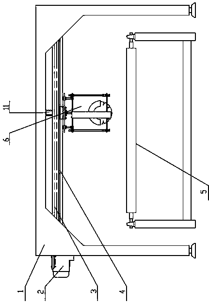 Full-automatic machine for cutting plates