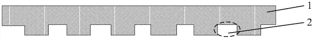 A kind of flexible substrate substrate and manufacturing method thereof