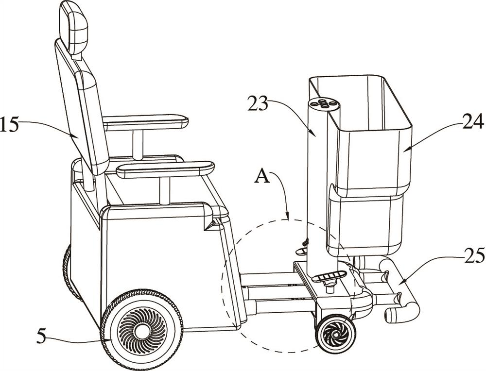 Low-noise electric scooter