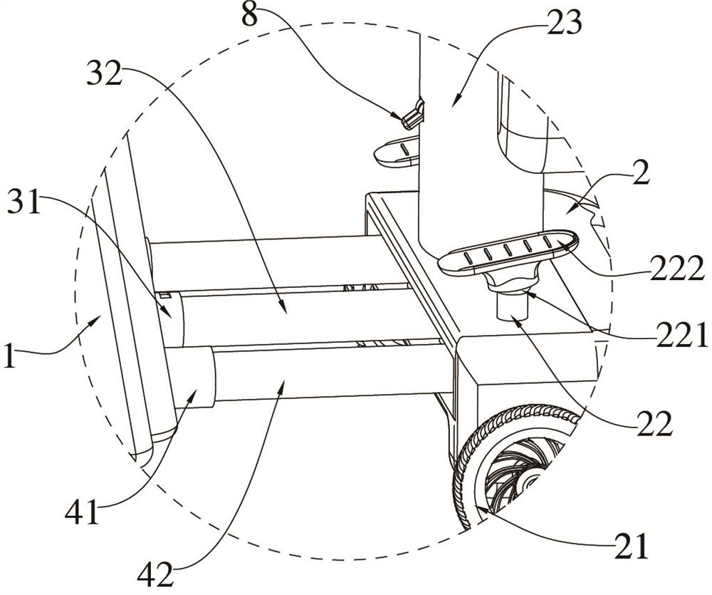 Low-noise electric scooter