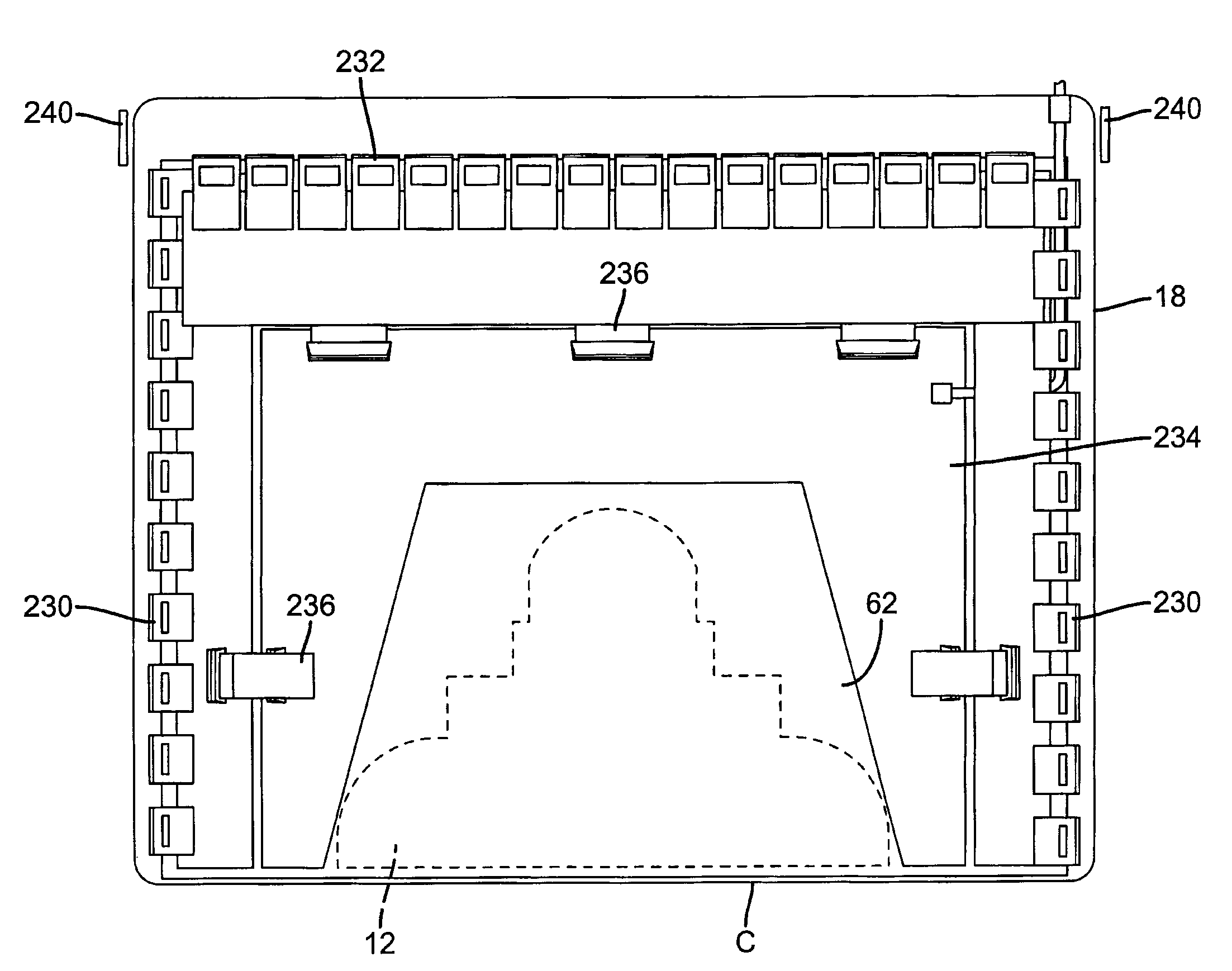 Retrofit digital mammography detector