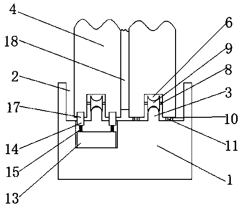 Household window with hand pinch preventing function