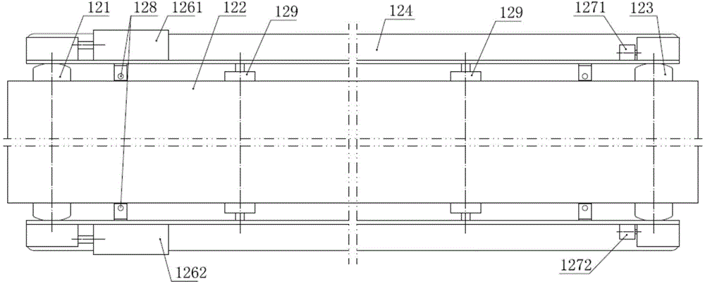 Differential conveying security check system