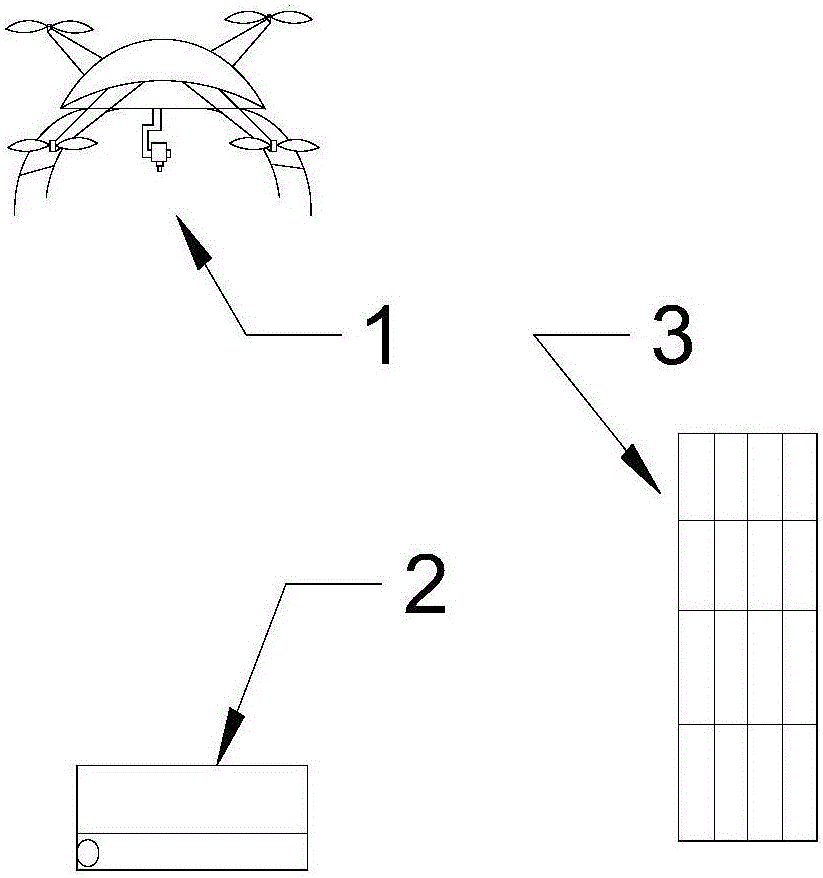 Traffic accident emergency rescue monitoring system and method based on flight vehicle network