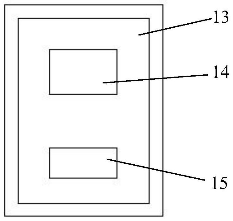 Directional water-saving irrigation water seepage water storage device