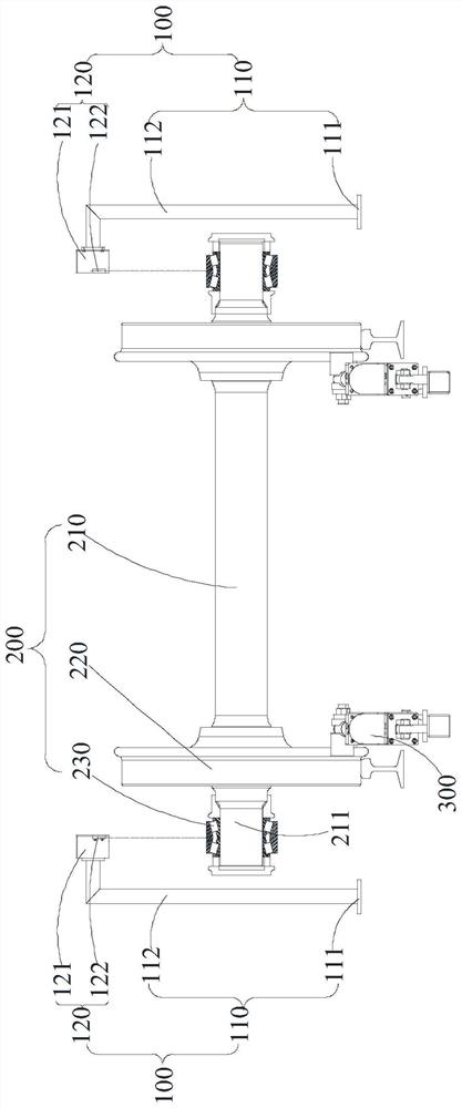 Automatic identification device, rail wagon wheel set derusting machine and identification method