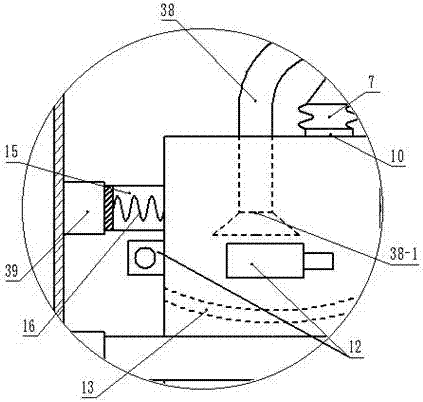 Fish fodder throwing device