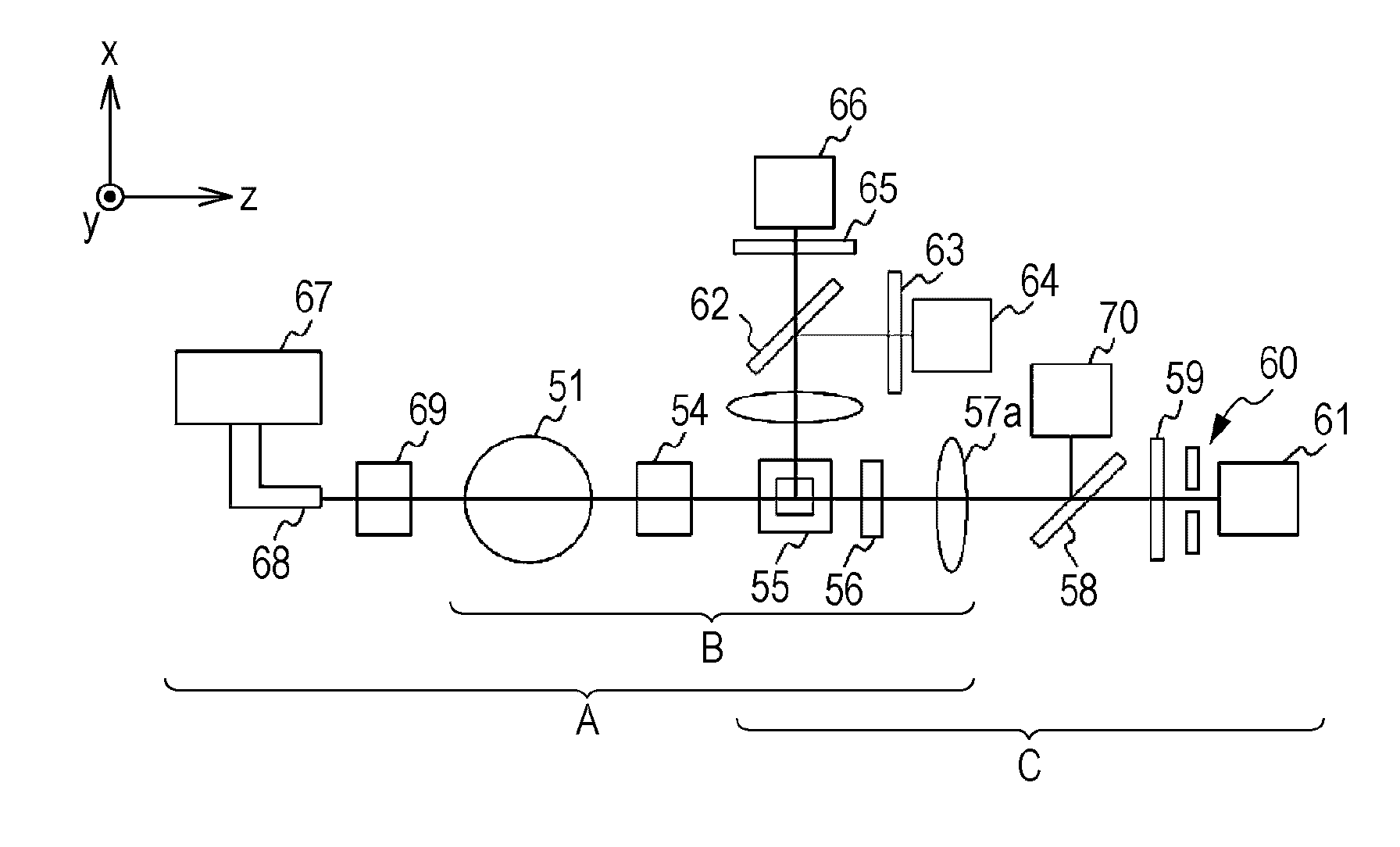 Particle analyzing apparatus and particle imaging method