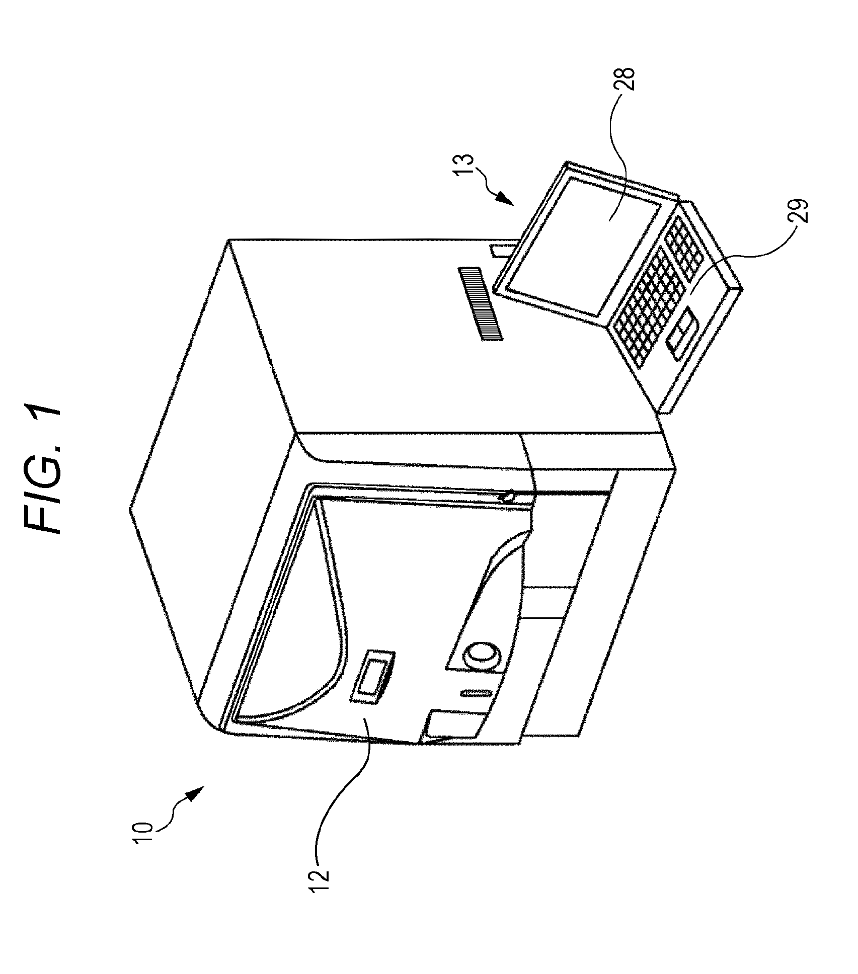 Particle analyzing apparatus and particle imaging method