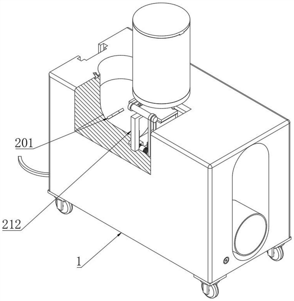 A safe basketball self-training device based on basketball training