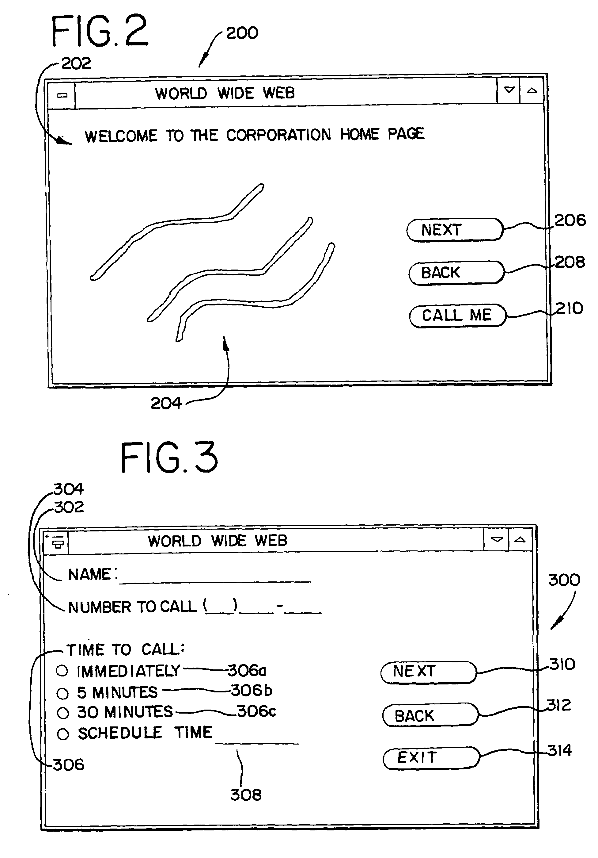 Method and system for establishing voice communications using a computer network