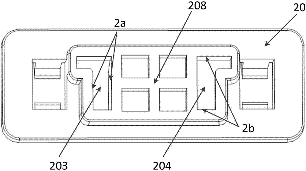 Radiating element positioning clamp and low-frequency radiating element