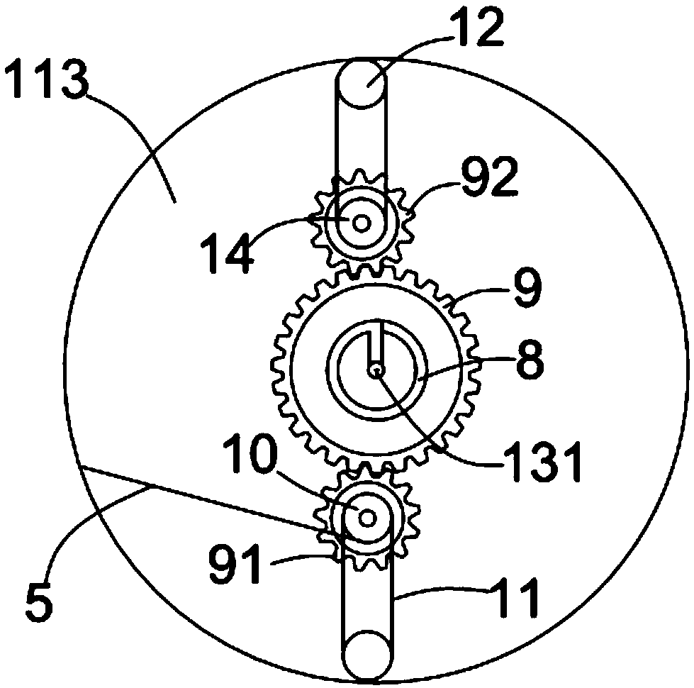 Self-help finger flexion exercising and auxiliary massaging device for patients with stroke