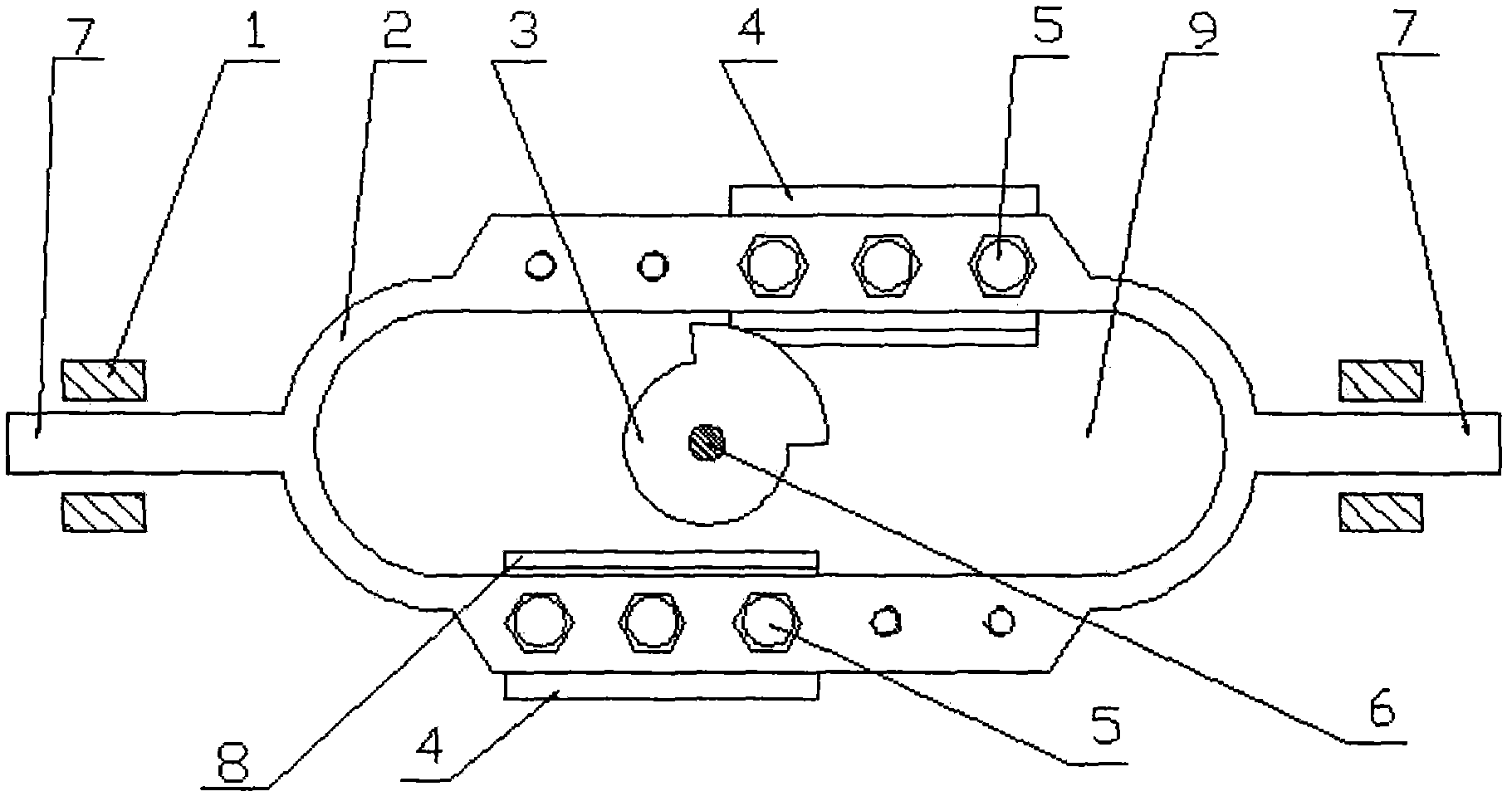 Method for adjusting route reciprocating clearance