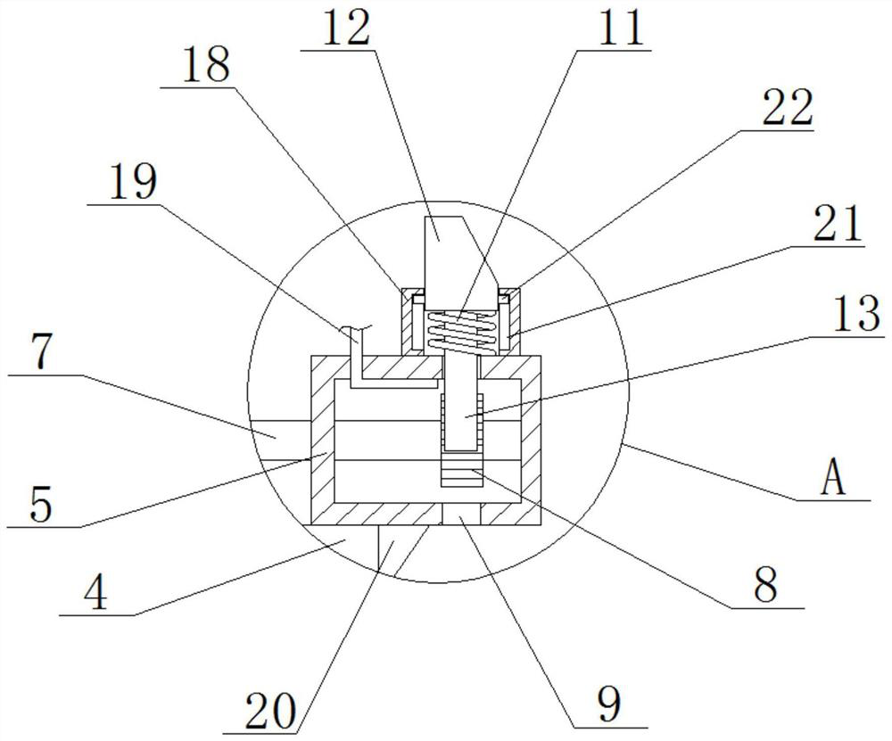 Foaming formwork positioning device on door body foaming line