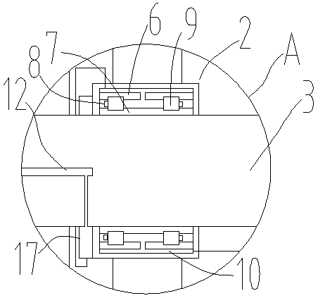 Rolling bearing system of automobile motor