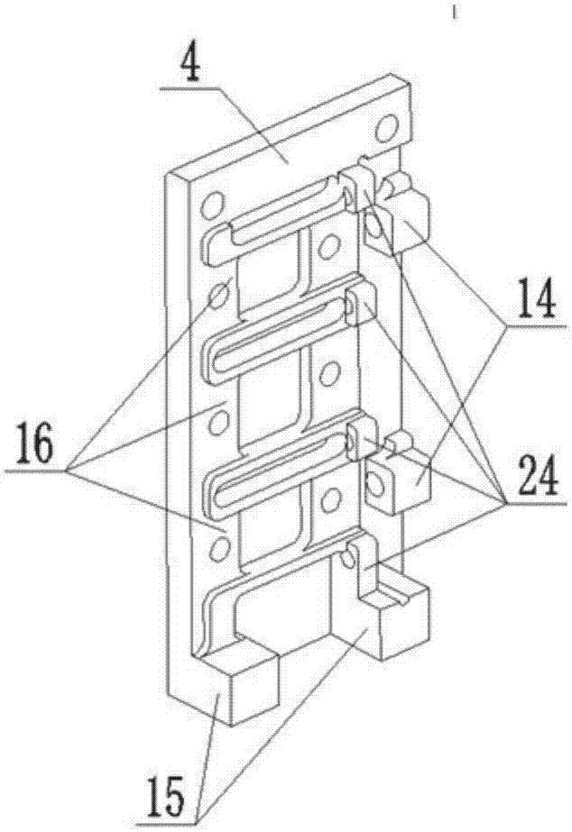 Horizontal plugboard type aerospace integrated electronic single machine structure