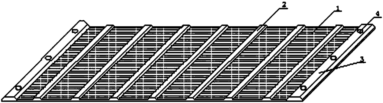 Colored coating coil material capable of being conveniently fixed and installed