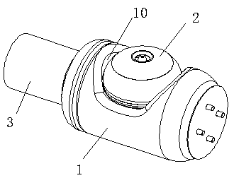 Support conductor and high voltage switch using the conductor