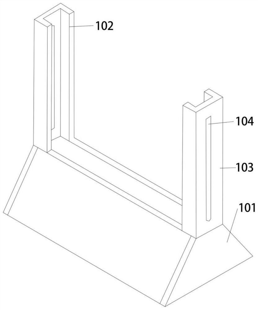 Fractured-vuggy oil reservoir physical model device, and device for evaluating runner adjustment synergistic agent