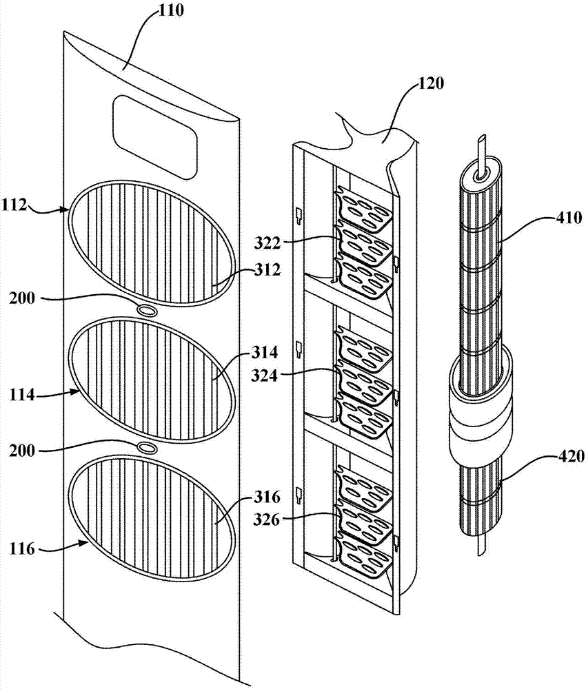 Air-conditioner air supply method