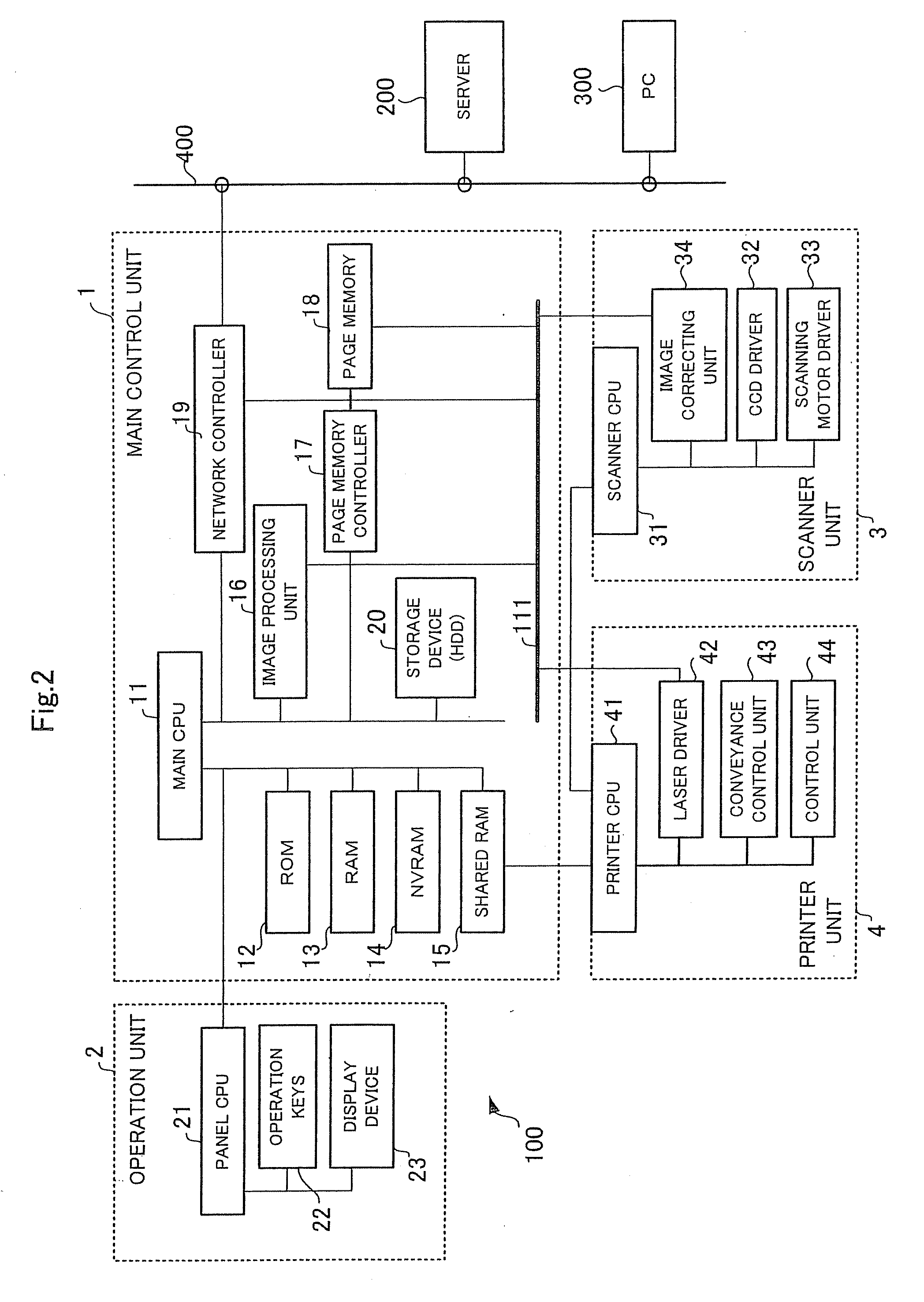 Client server system and image forming apparatus