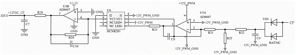 Control and guidance system used for alternating current charging pile for electric vehicles