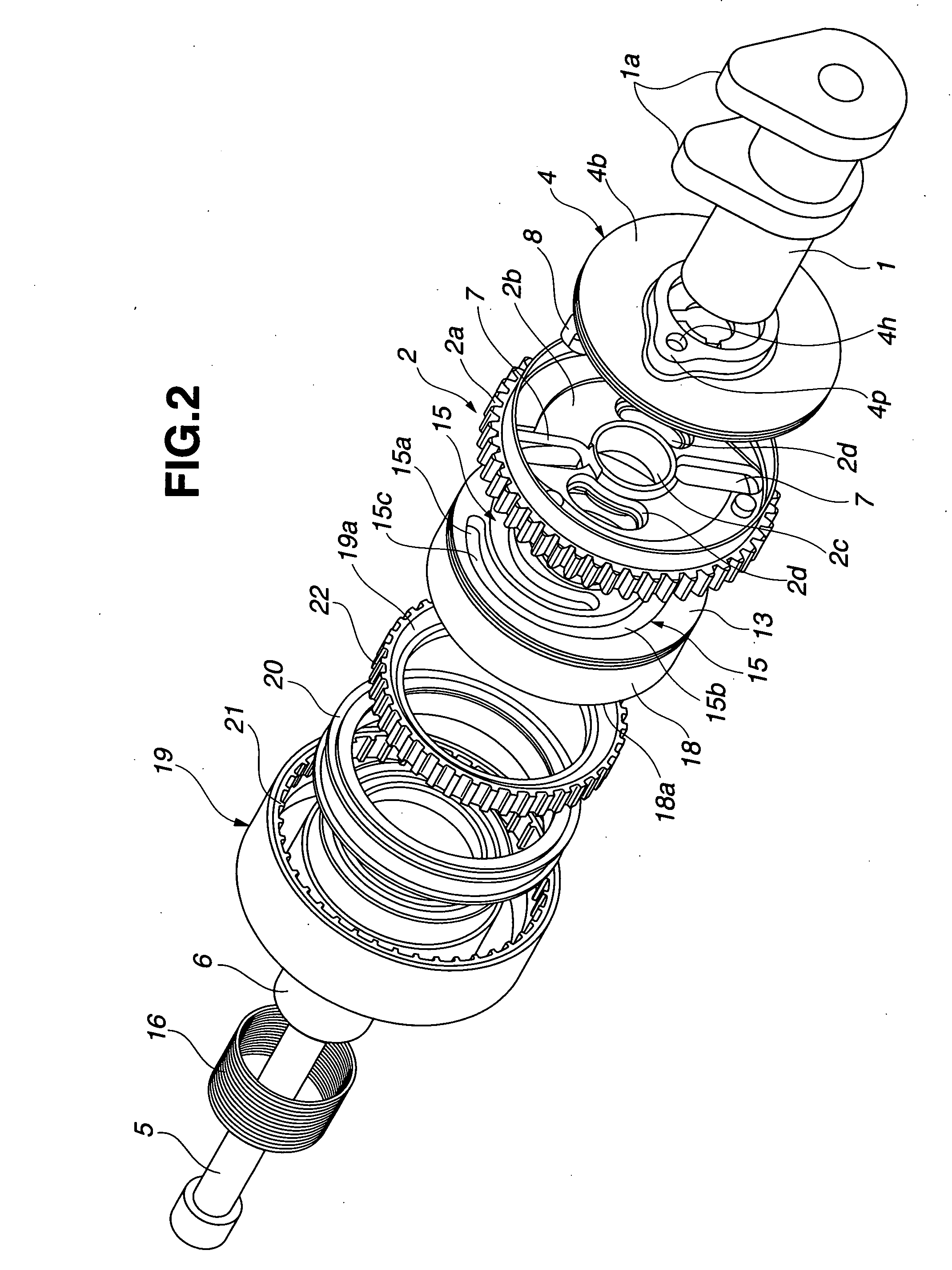 Variable valve timing control apparatus of internal combustion engine