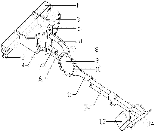 Knee arthroscope operation stent