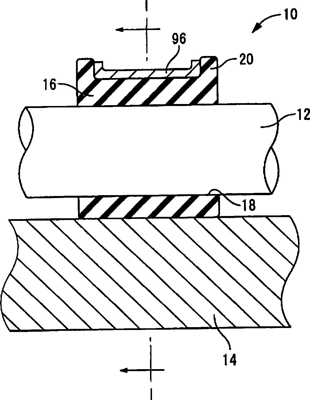 Rubber liner with lubricating oil and manufacturing method thereof