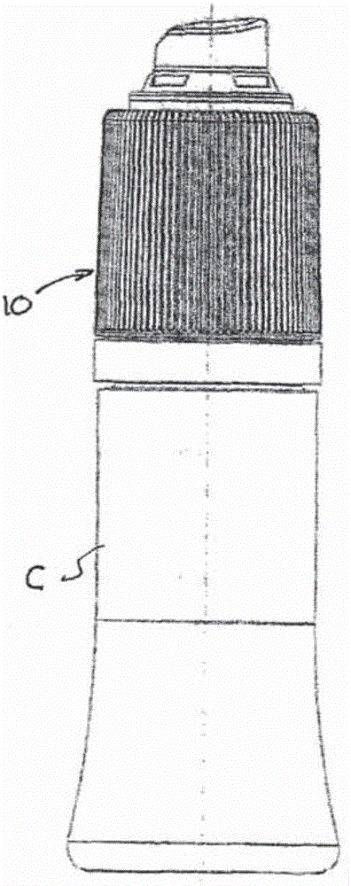 Single-circle-rotation-actuated continuous spray distributor