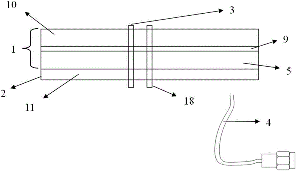 Small sized navigation reception antenna