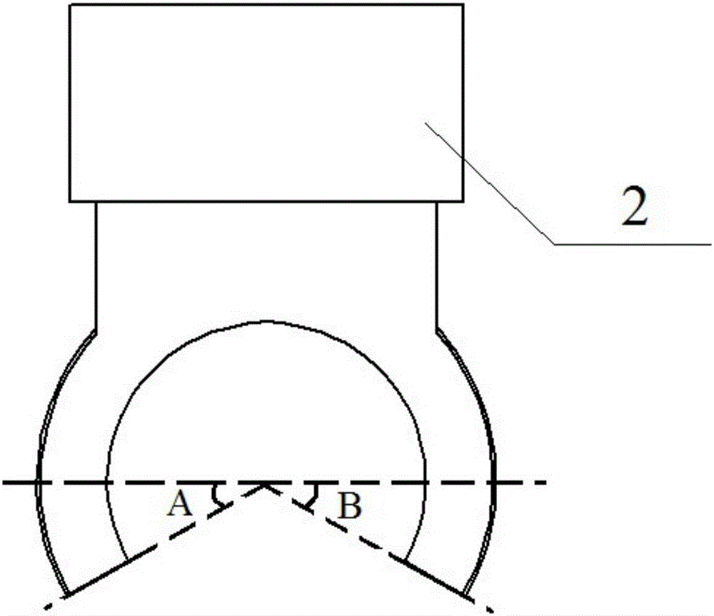 Two-freedom-degree limiting exoskeleton ankle joint and application thereof