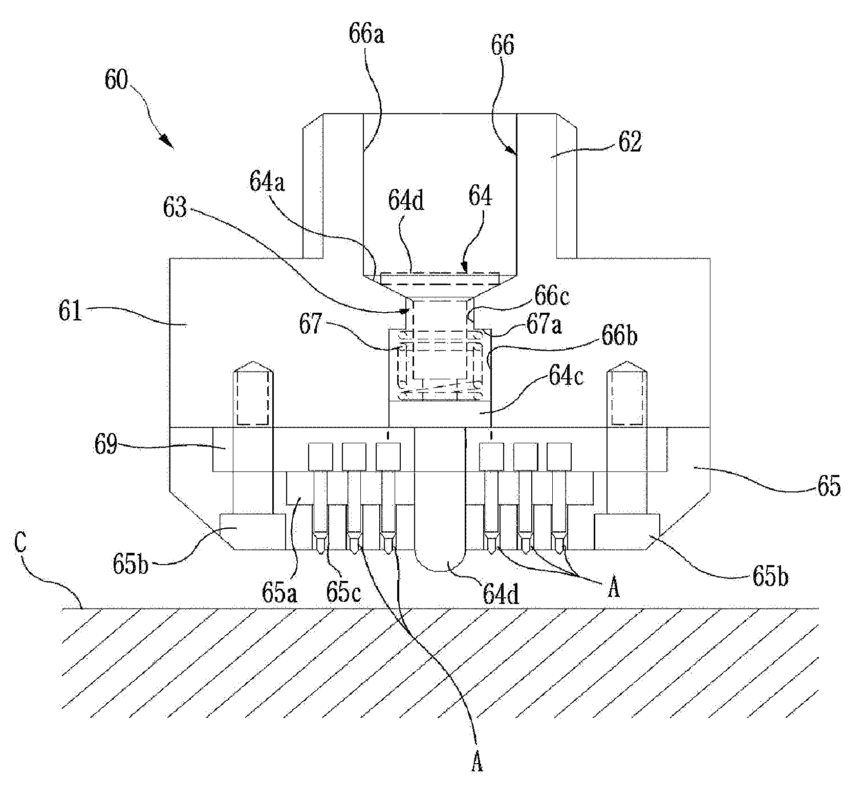 Micro needle and micro needle device