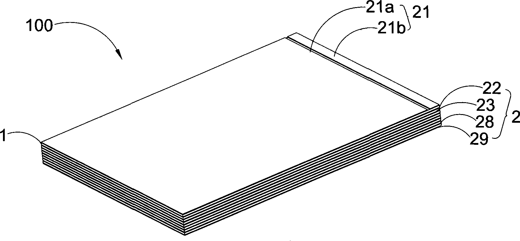 Novel piezoelectric sensor and preparation thereof