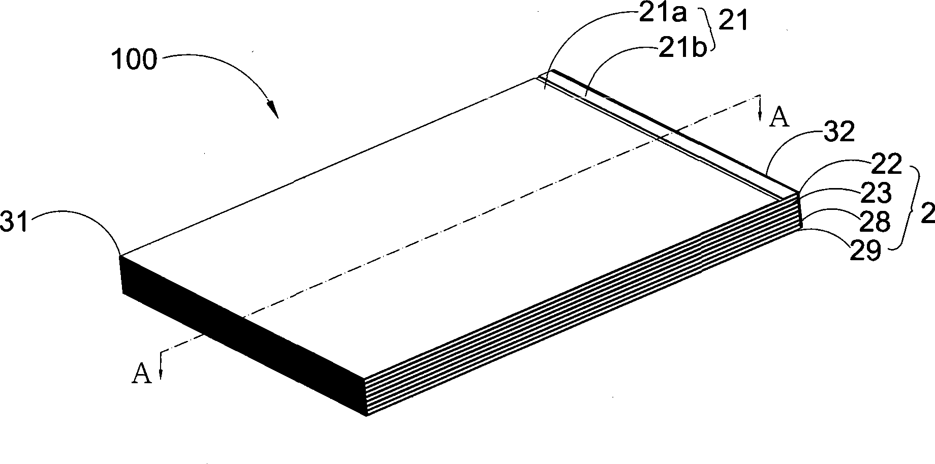 Novel piezoelectric sensor and preparation thereof