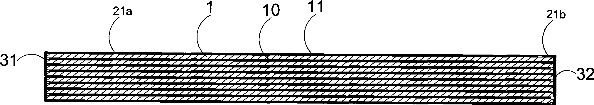 Novel piezoelectric sensor and preparation thereof