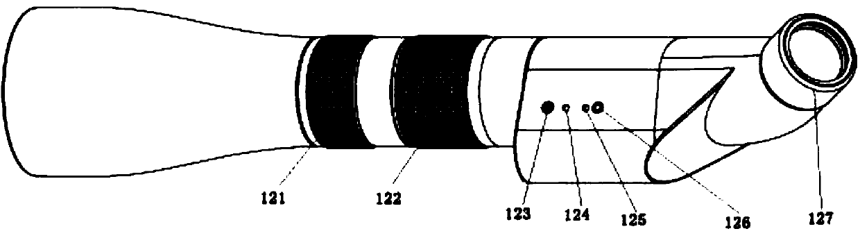 Objective-lens zooming and focusing spotting scope with WIFI photographing function