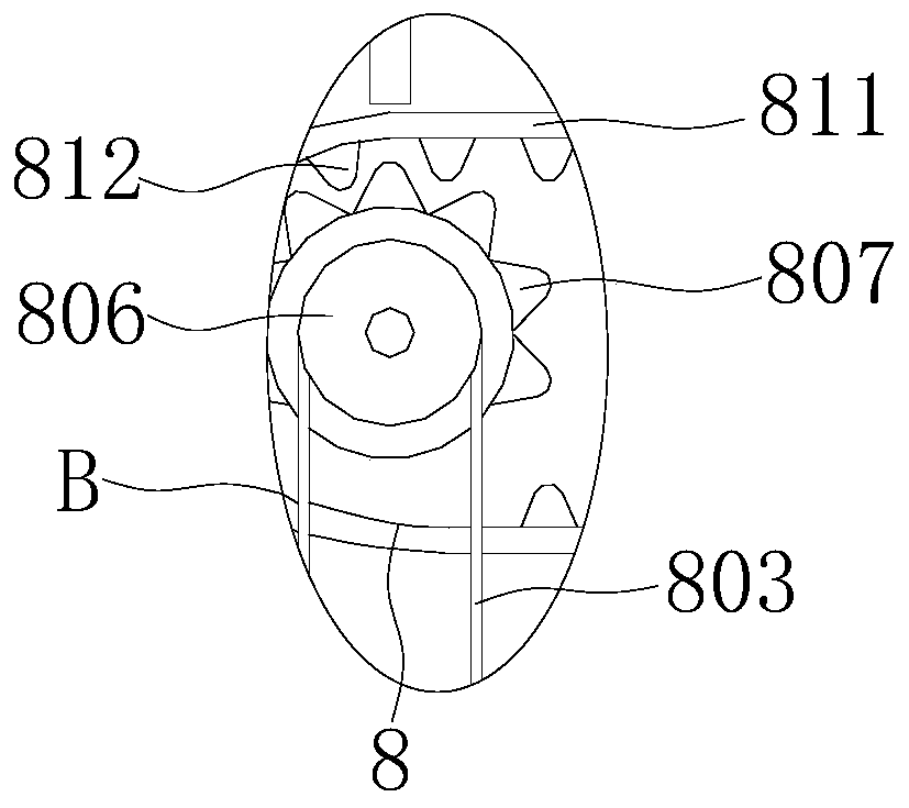 Detection device for automatic packaging machine