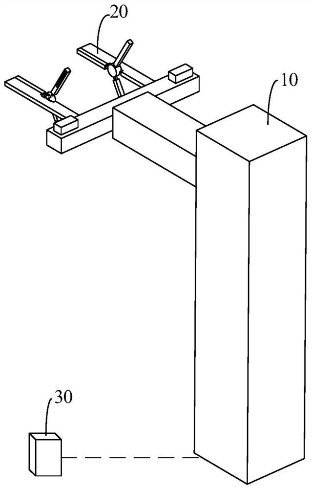 Multi-station logistics manipulator device