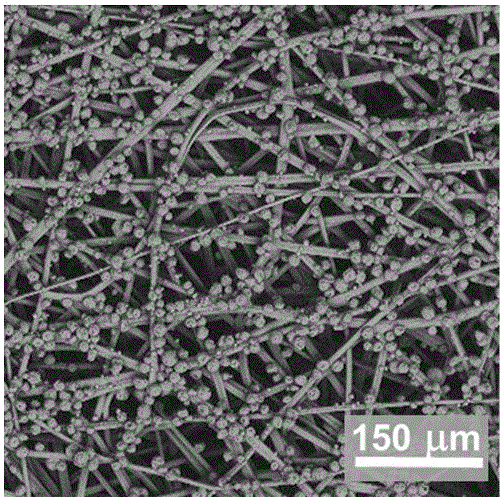 Skin burn repair material and preparing method thereof