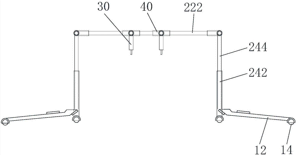 Well lid installing machine