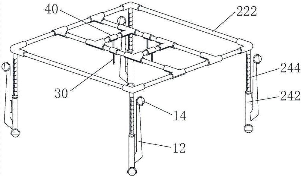 Well lid installing machine