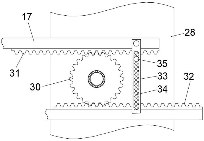 Concrete stirring device and use method thereof