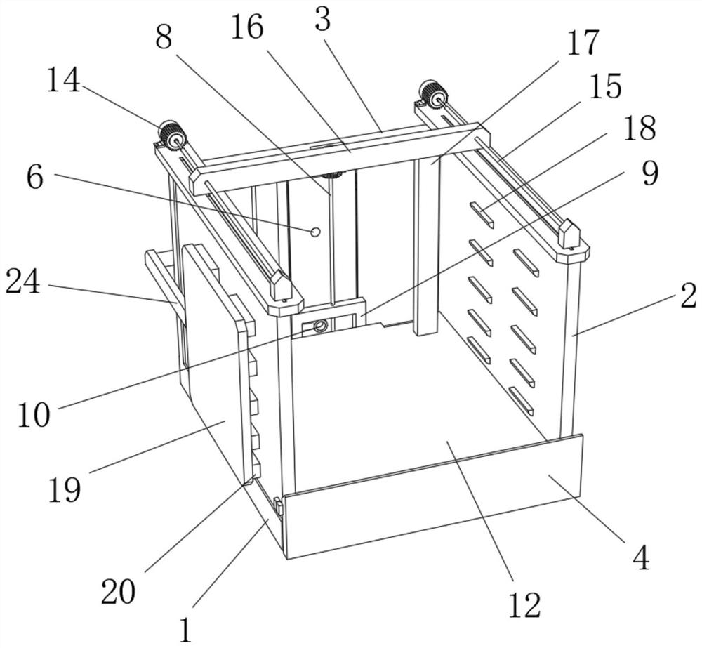 Machine lifting type engineering machine transfer device