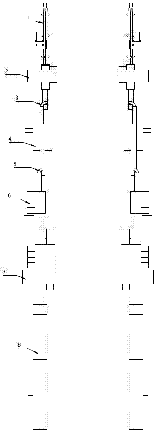 Automatic grinding processing production line of magnetic tile